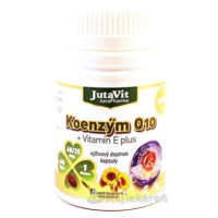 JutaVit Koenzým Q10 + vitamín E plus, 66 ks