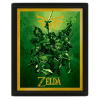 Pyramid International 3D obraz Zelda
