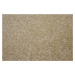 Kusový koberec Color Shaggy béžový čtverec - 400x400 cm Vopi koberce