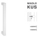 FT - MADLO 802K 25x25 mm ST ks BIM - biela matná (FBO) 25x25 mm 900 mm