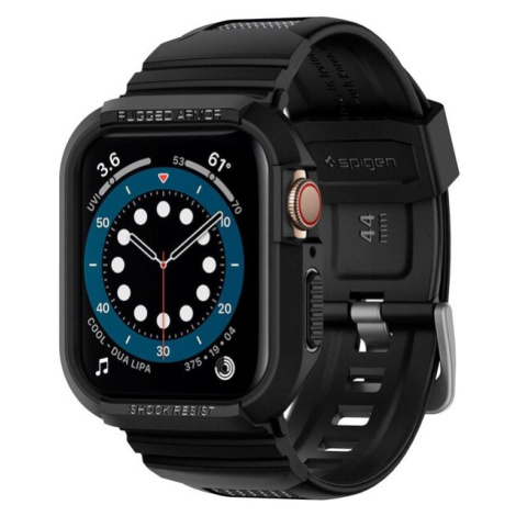 Spigen Rugged Armor Pro kryt s remienkom Apple Watch 45/44mm čierny