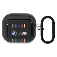 Púzdro BMW AirPods 3 gen cover Black Multiple Colored Lines (BMA322SWTK)