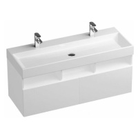 Kúpeľňová skrinka pod umývadlo Ravak Natural 120x45 cm biela X000001053