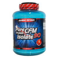 AMINOSTAR Pure CFM proteín isolate 90% príchuť jahoda 2000 g