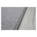 Kusový koberec Porto šedý čtverec - 180x180 cm Vopi koberce
