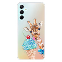 Odolné silikónové puzdro iSaprio - Love Ice-Cream - Samsung Galaxy A34 5G