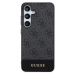 Guess 4G Stripe Zadný Kryt pre Samsung Galaxy S24 Grey