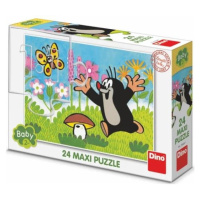 Puzzle Krtko a huba 24 dielikov maxi