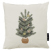 Obliečka na vankúš s vianočným motívom 45x45 cm Festive Tree – Butter Kings