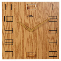Nástenné hodiny PRIM Wood Touch I E07P.3954.51, 40cm