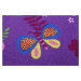 Dětský kusový koberec Motýlek 5291 fialový - 120x170 cm Vopi koberce
