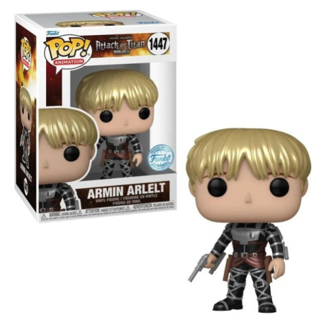 Funko POP! #1447 Animácia: Attack on Titan S5 - Armin Arlert (Metallic) (Exclusive)