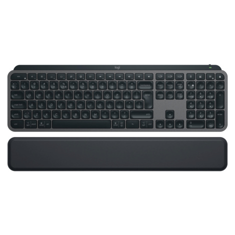 Logitech Master MX Keys S/Bezdrôtová USB + Bluetooth/US layout/Čierna