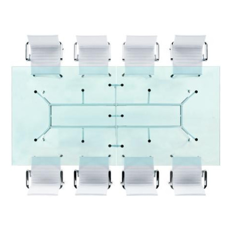 ICF - Stôl UNITABLE MEETING - hĺbka 140 cm (dĺžka 2 - 5 m)