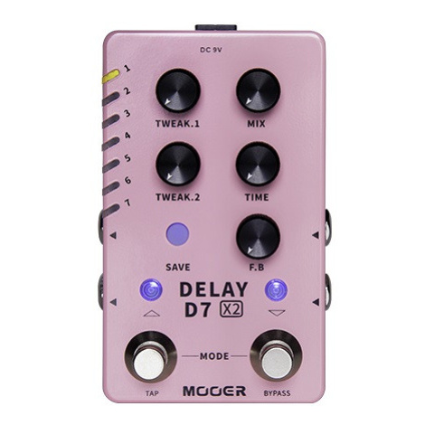 Mooer D7 X2 Delay