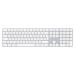 Apple Magic Keyboard s numerickou klávesnicou - Anglická, MQ052Z/A