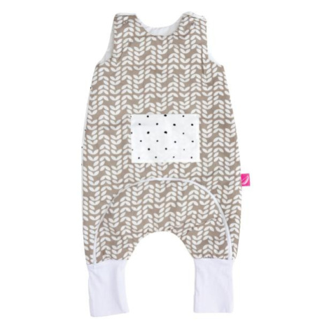 MOTHERHOOD Vak spací s nohavicami a vreckom Beige Classics 1-1,5r 2 tog