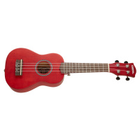 Cascha HH 3961 Soprano Ukulele Set Red