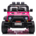 mamido  Elektrické autíčko jeep Geoland Power 2x200W ružové