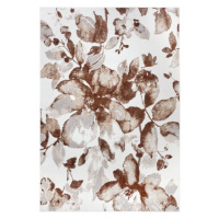 Hnedý koberec 160x235 cm Shine Floral – Hanse Home