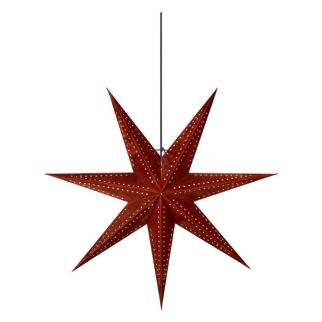 Červená vianočná svetelná dekorácia ø 75 cm Embla – Markslöjd