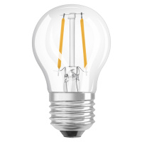 OSRAM kvapková LED E27 1,5W filamentová 827