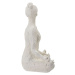 Biela dekoratívna soška Bloomingville Adalina, výška 24 cm