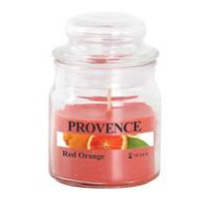 Provence Vonná sviečka v skle PROVENCE 24 hodín červený pomaranč