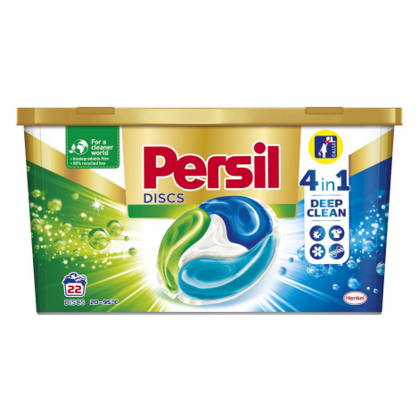 PERSIL pracie kapsuly Discs 4v1 Deep Clean Plus Regular 22 ks