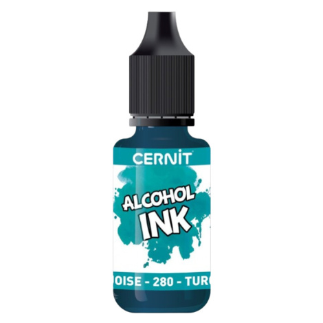 CERNIT - Alkoholový atrament (turquoise blue, 0,02 L)