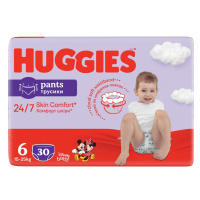 HUGGIES Pants Nohavičky plienkové jednorazové 6 (15-25 kg) 30 ks