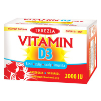 TEREZIA Vitamin D3 2000 IU 90 kapsúl