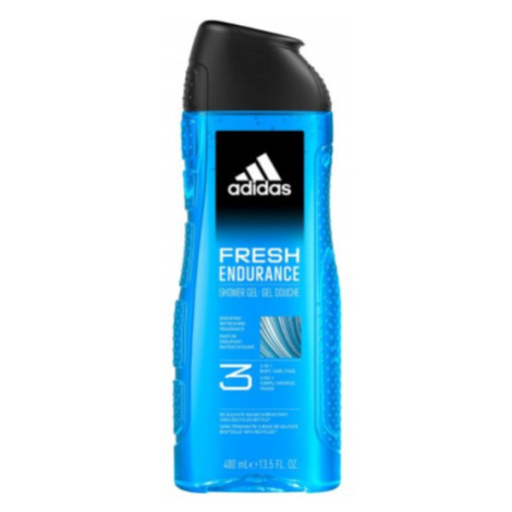 ADIDAS Fresh Endurance 3in1 sprchový gél na telo, vlasy a pleť pre mužov 400 ml