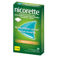 NICORETTE ® FreshFruit Gum 4mg, liečivé žuvačky 30 ks