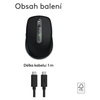 Logitech MX Anywhere 3S for Mac myš vesmírne šedá