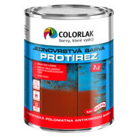 COLORLAK PROTIREZ S2015 - Syntetická antikorózna farba 2v1 RAL 6002 - listová zelená 9 L