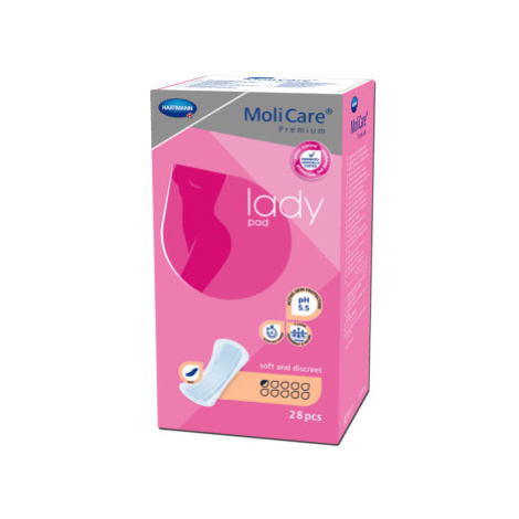 MoliCare Premium Lady 0,5 kvapky inkontinenčné vložky 28 ks