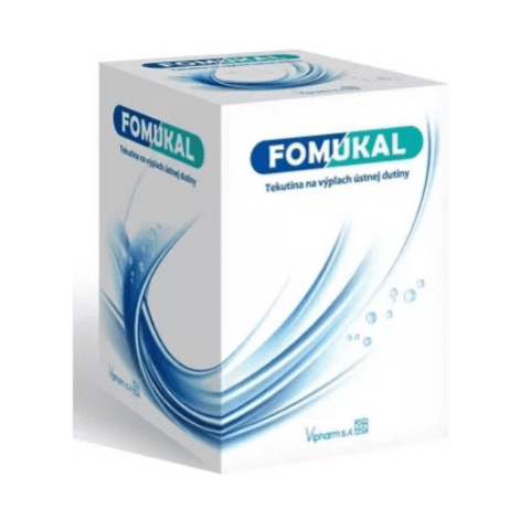 FOMUKAL Tekutina na výplach ústnej dutiny roztok A + B 2 x 225 ml + 2 x 225 ml 900 ml