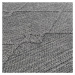 Kusový koberec Patara 4955 Grey – na von aj na doma Rozmery kobercov: 120x170