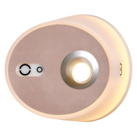 LED svetlo Zoom, bodové svetlá, USB, ružovo-medená