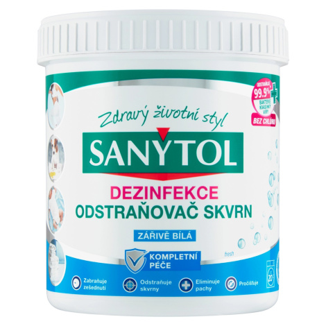 Sanytol Dezinfekčný odstraňovač škvŕn bieliaci 450 g