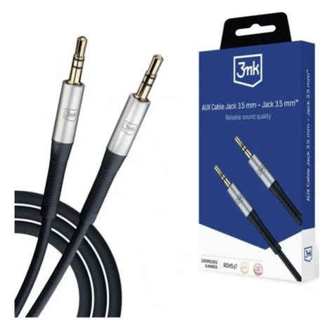 Kábel 3MK AUX Cable Jack 3.5 mm - Jack 3.5 mm 1m