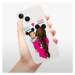 Odolné silikónové puzdro iSaprio - Mama Mouse Brunette and Boy - iPhone 15