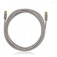 KELine patch kábel Cat5E, FTP, LSOH - 10m, šedý