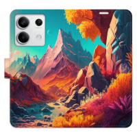 Flipové puzdro iSaprio - Colorful Mountains - Xiaomi Redmi Note 13 5G