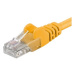 PremiumCord Patch kábel UTP RJ45-RJ45 level 5e 10m žltý