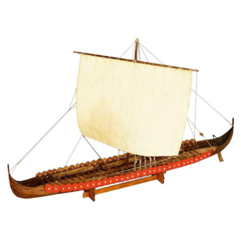 Dušek Vikingská predĺžená loď 1:72 kit