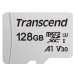 TRANSCEND MicroSDXC karta 128GB 300S, UHS-I U3 V30 + adaptér