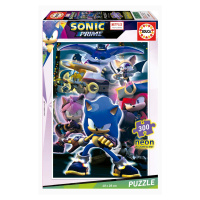 Puzzle Sonic Prime Educa 300 dielov svietiace od 8 rokov