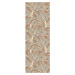 DEKORNIK Classic Big Palm Leaves Ivory Cinnamon - Tapeta